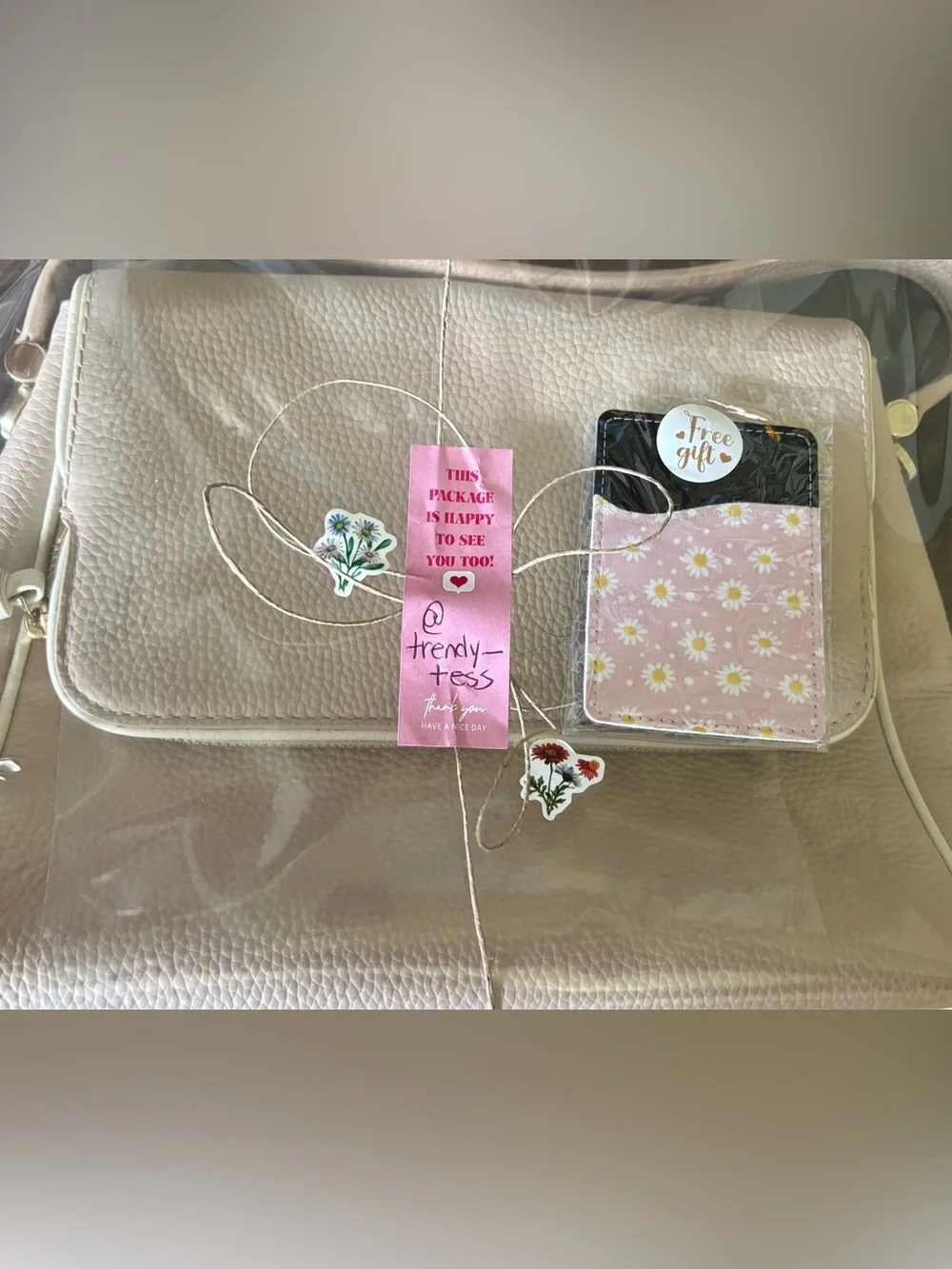 Kate Spade Chester Street Miri Rose Cloud Cement Leather Bag NWOT